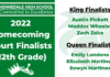 KHS 2022 HOMECOMING COURT – FINALISTS ANNOUNCED