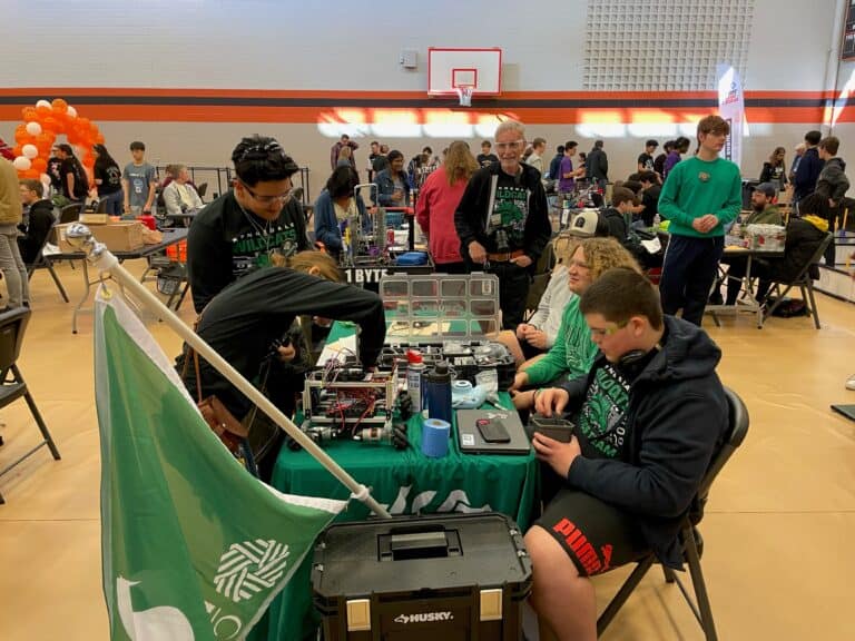 Congratulations to Robotics Team and Coach Arnspiger for Regional Qualifying Performance