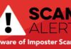 Be aware of scammers pretending to broadcast school events