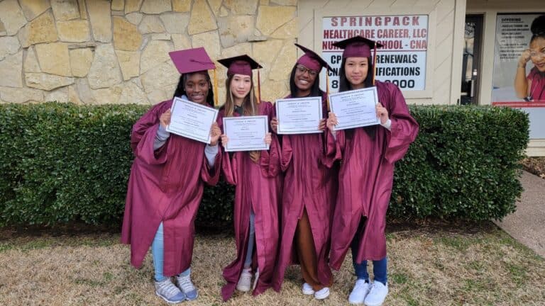 Members of the KHS CTE Health Science Practicum Completed their CNA Courses