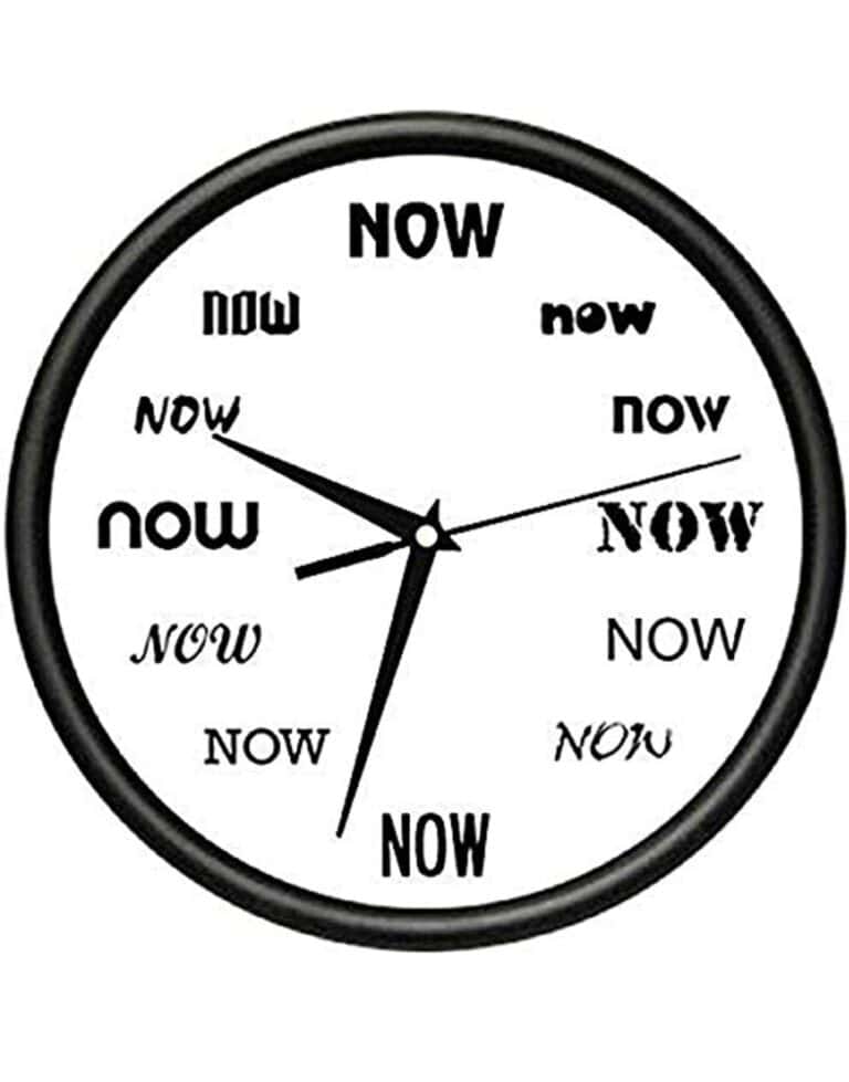 The Time Is Now
