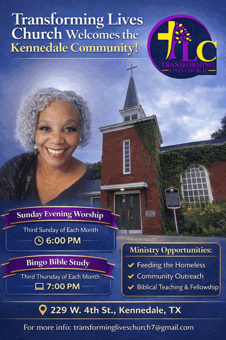 A Place to Belong: Transforming Lives Church Welcomes Kennedale Neighbor
